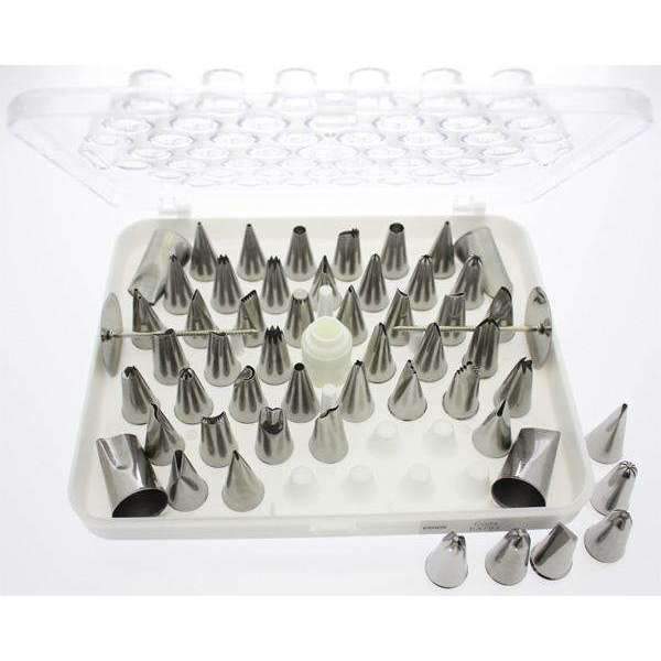 Box of 52 Cake Decorating Tips