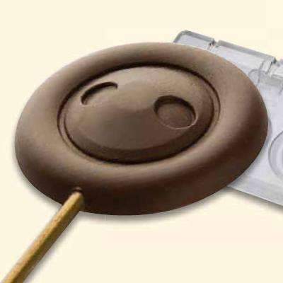 Button Lollipop Chocolate Mould