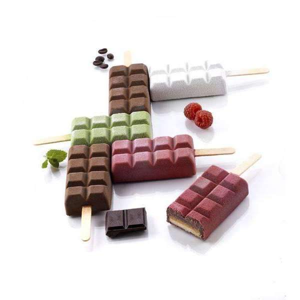 Moule à crème glacée pour tablette de chocolat Silikomart™