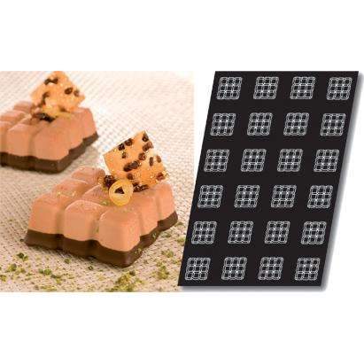 Moule en silicone pour barres de chocolat