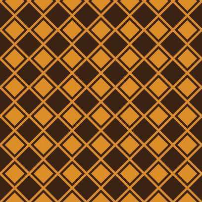 Feuilles de transfert au chocolat - Carrés diagonaux