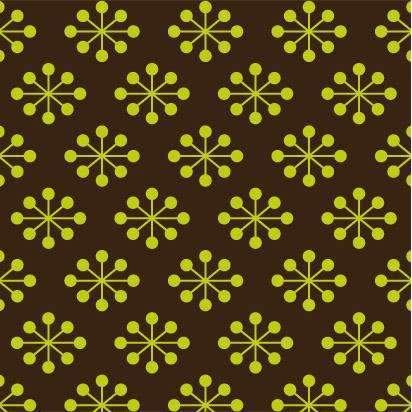 Feuilles de transfert au chocolat - Dots Star