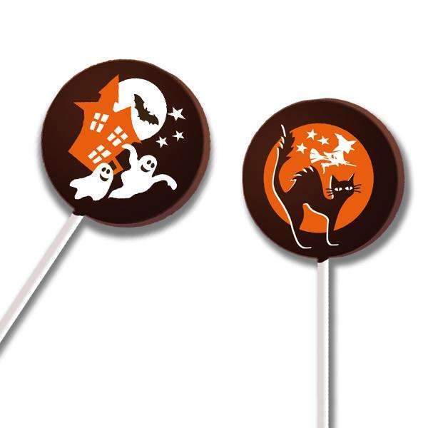 Chocolate Transfer Sheets for Halloween Night Lollipops