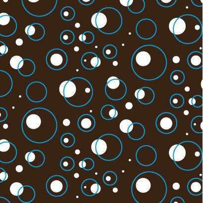 Chocolate Transfer Sheets - Rings & Dots