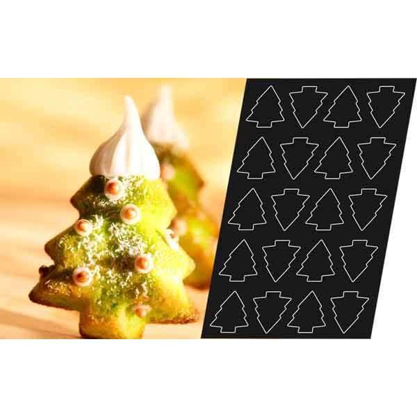 Moule en silicone pour arbres de Noël