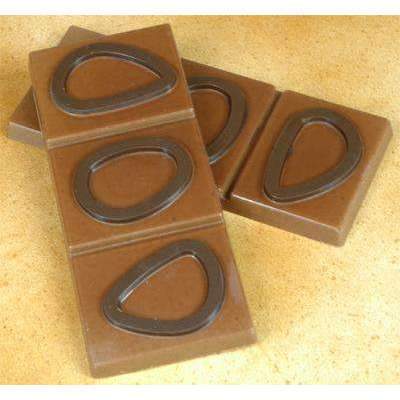50g Cocoa Bean Bar Chocolate Mould