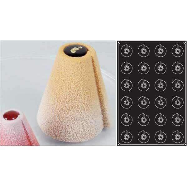 Moule silicone cônes - Ø 65 mm