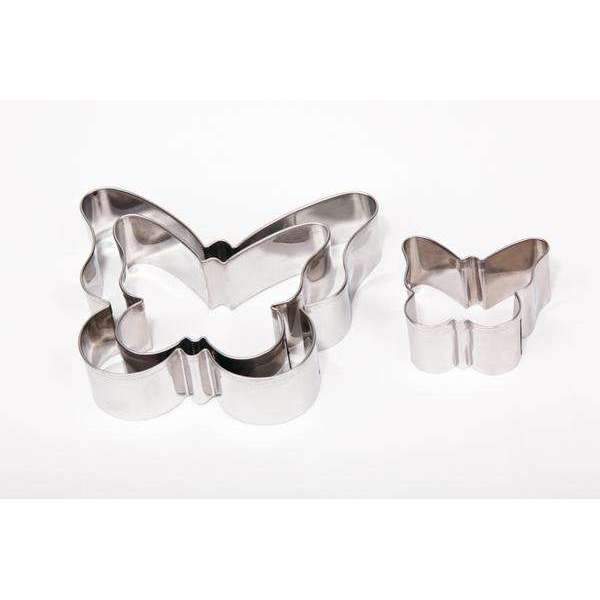 Cutters Set Plain Butterflies