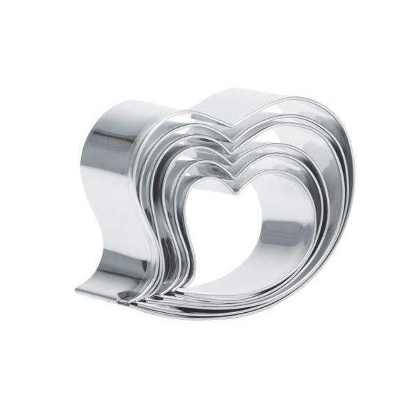 Cutters Set Plain Fancy Hearts