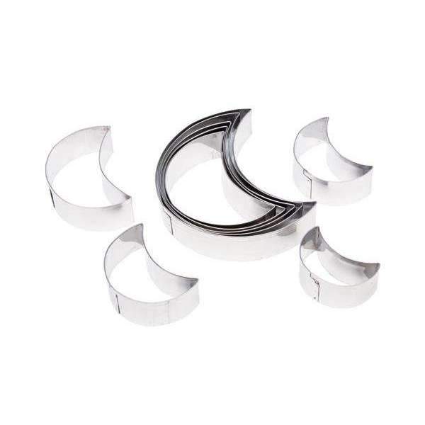 Cutters Set Plain Half-Moon