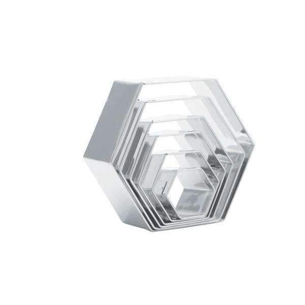 Cutters Set Plain Hexagons