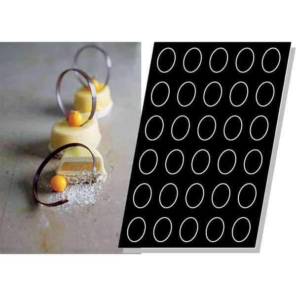 Deep Ovals Silicone Mould