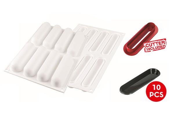 Silikomart™ Fingers 75 Silicone Mould