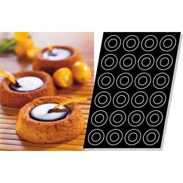 Flan Bases Silicone Mould