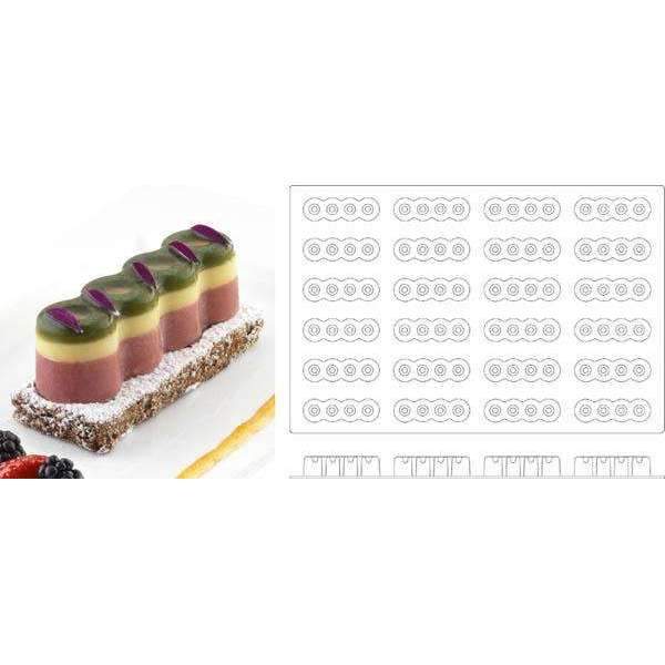 Silikomart™ Four Zero Silicone Mould