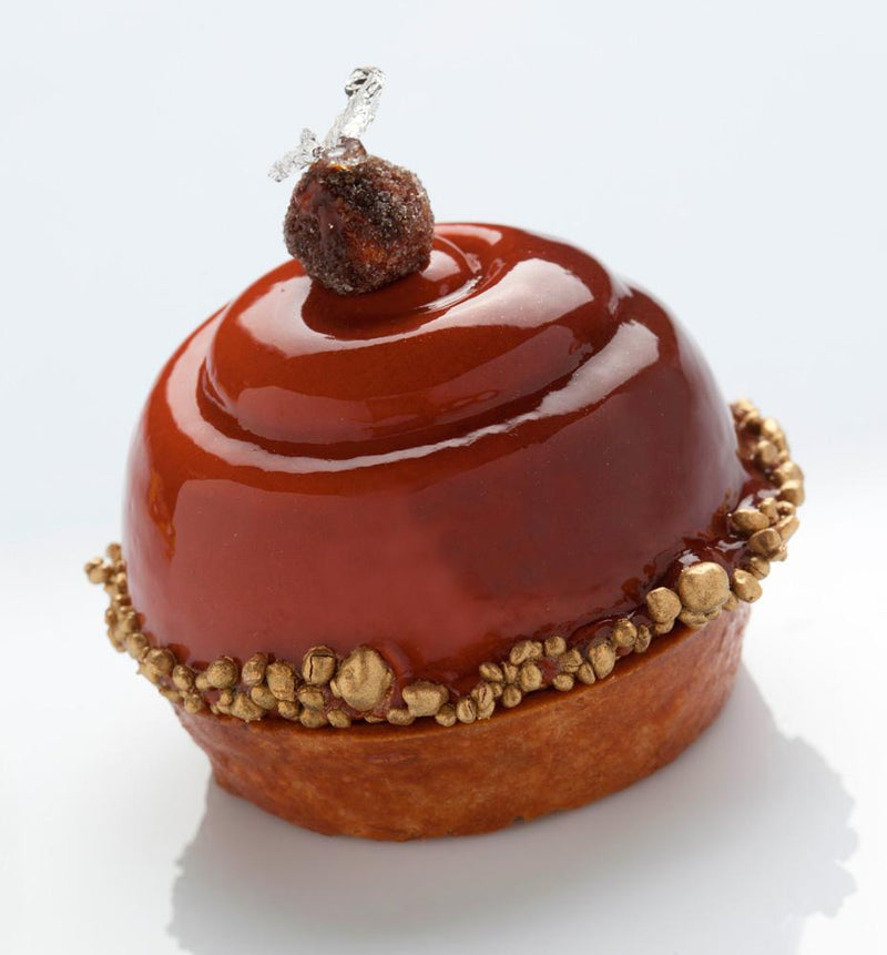 Half-spheres Spiral Silicone Mould - Ø 64 mm