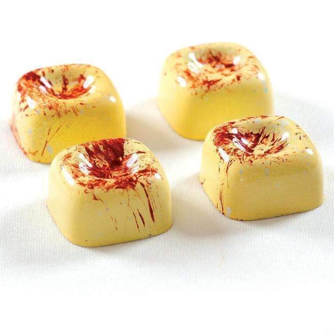 Moule à chocolat carré creux