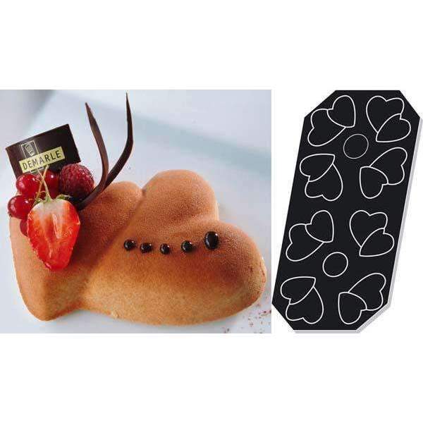 Interlacing Hearts Silicone Mould