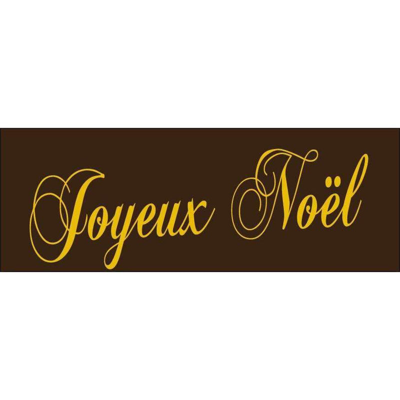 Joyeux Noël Label Transfer Sheets