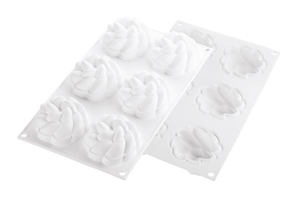 Silikomart™ Kit Cercle à tarte Fleur Moule en silicone