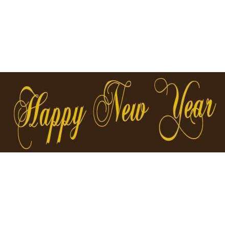 Label Transfer Sheets - Happy New Year