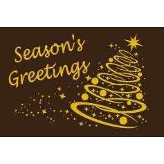 Feuilles de transfert d'étiquettes - Salutations de la saison 2