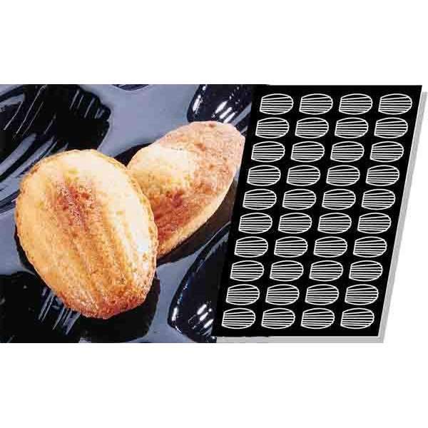 Grand moule en silicone Madeleines