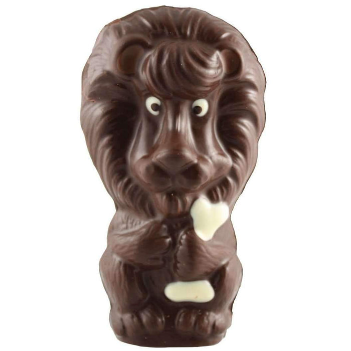 Grand moule thermoformé au chocolat Lion debout