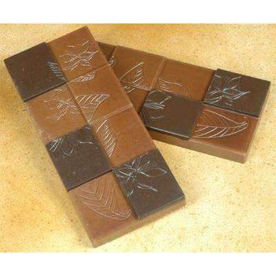50g Leaf Motif Bar Chocolate Mould