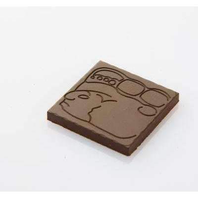 Moule à chocolat bonbon carré plat maya