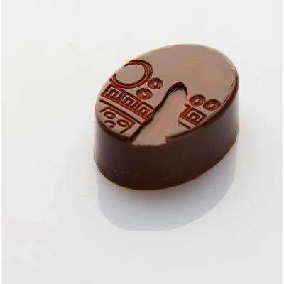 Mayan Oval Bonbon Chocolate Mould