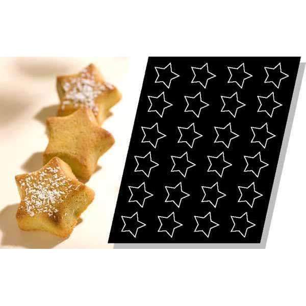 Medium Stars Silicone Mould