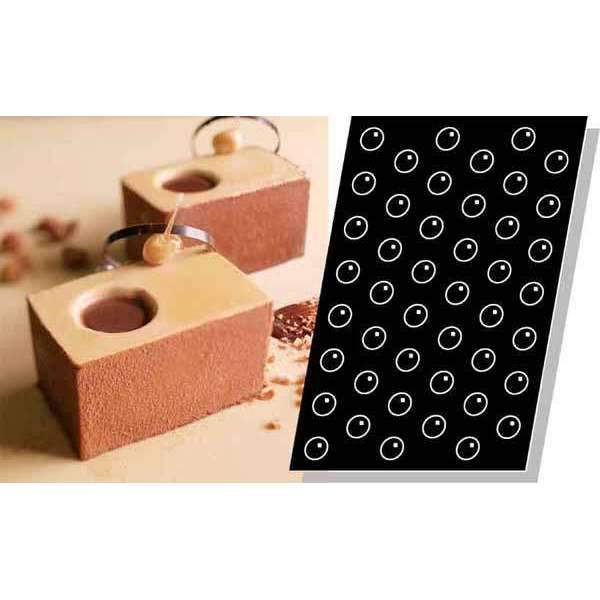 Moule silicone mini demi-sphères (à l'envers) - Ø 26 mm