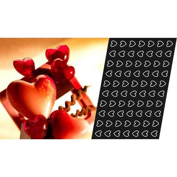 Mini-Hearts Silicone Mould - 41 mm