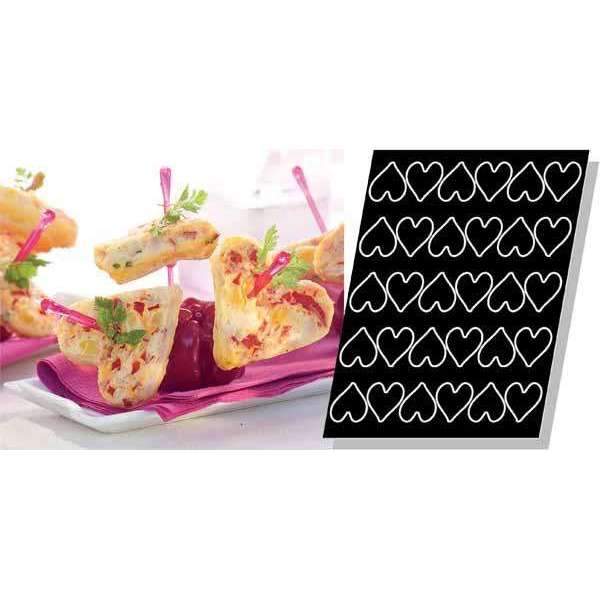 Mini Hearts Silicone Mould - 52 mm