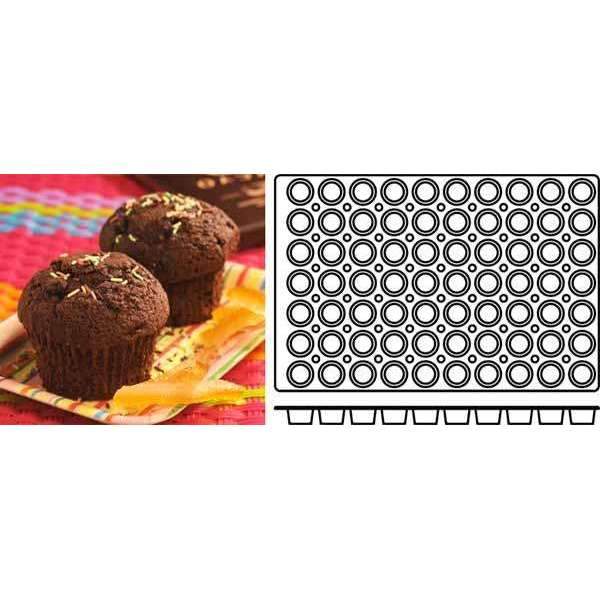 Silikomart™ Mini muffins Silicone Mould - Ø 45 mm