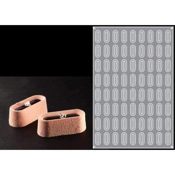 Mini Oval Lingo Silicone Mold