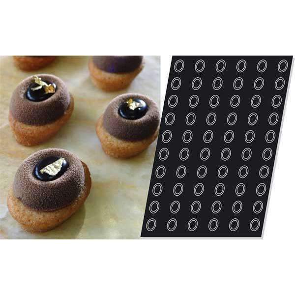 Mini-Oval Savarins Silicone Mould