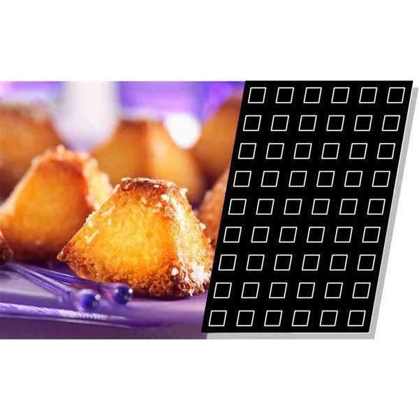 Mini Pyramids Silicone Mould - 35 mm