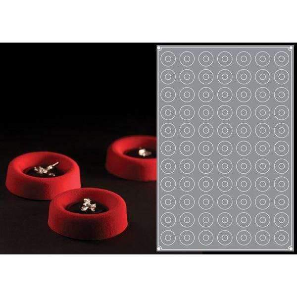 Mini Round Savarin Silicone Mold