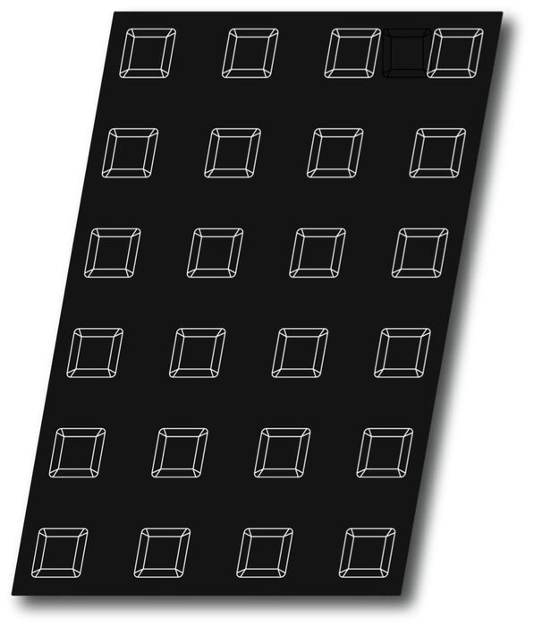 Moule silicone mini-boîtes carrées - 50 mm