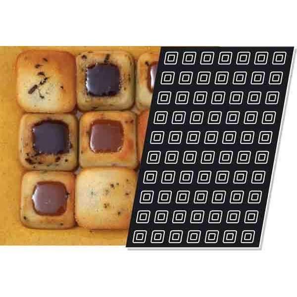 Mini-Square Savarins Silicone Mould