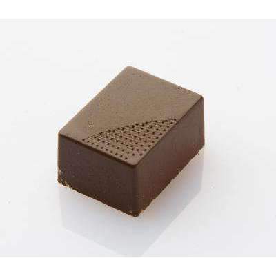 Moule à chocolat bonbon rectangle à textures mélangées