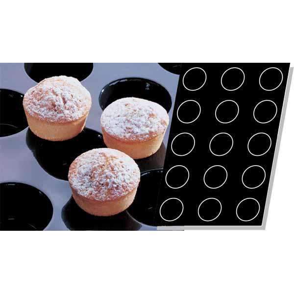Moule silicone muffins - Ø 82 mm