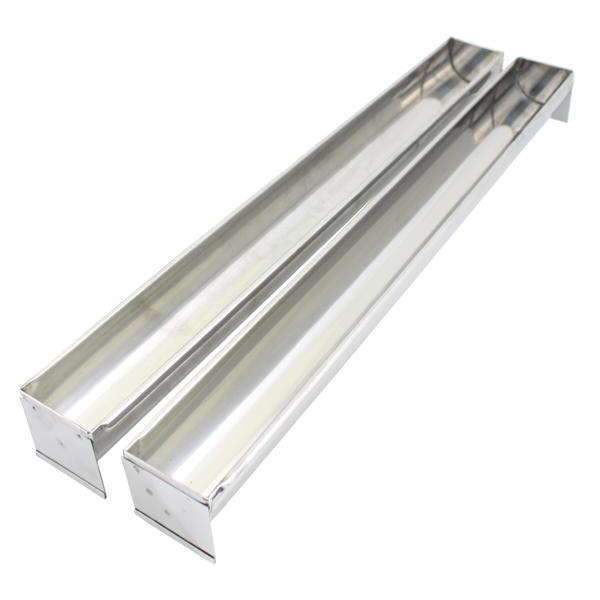 Moules à bûches à fond rond étroit