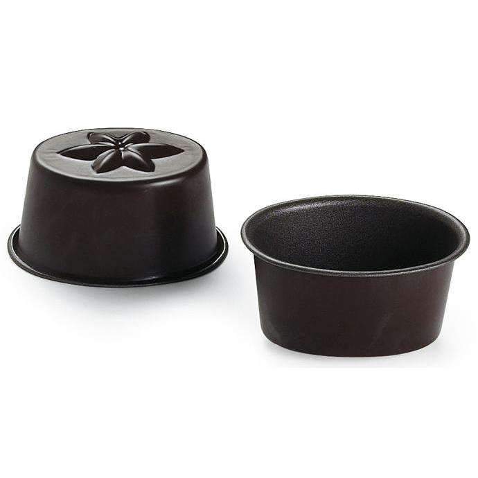 Moules inférieurs ovales antiadhésifs