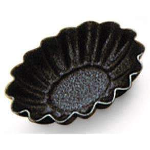 Non-Stick "Petit Fours" Ribbed Oval Moulds