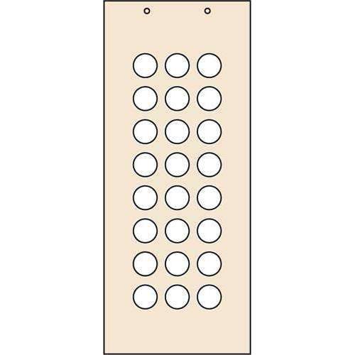 Ø 30mm Round Silicone Stencil for Chocolate