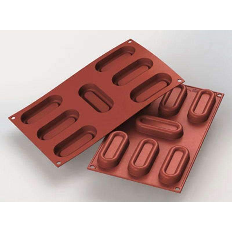Silikomart™ Oblong Savarin Silicone Mould