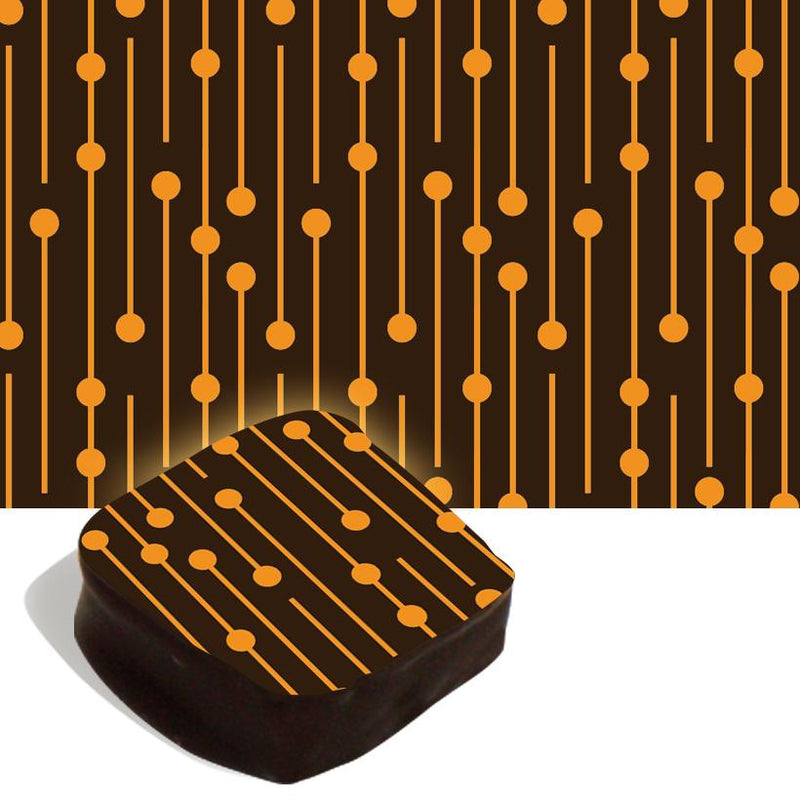 Orange Dotted Line Transfer Sheet